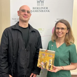 Prof. Tobias Bauer and Ann-Kathrin Klym