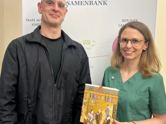 Prof. Tobias Bauer and Ann-Kathrin Klym
